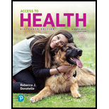 Access to Health   Text Only 16TH 20 Edition, by Rebecca J Donatelle - ISBN 9780135173794