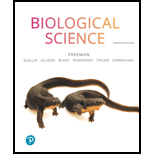 Biological Science   With MasteringBiology 7TH 20 Edition, by Scott Freeman Kim Quillin Lizabeth Allison and Michael Black - ISBN 9780135209837