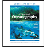 Essentials of Oceanography Looseleaf 13TH 20 Edition, by Alan P Trujillo and Harold V Thurman - ISBN 9780135204306