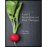 Lutzs Nutrition and Diet Therapy 7TH 19 Edition, by Carroll A Mazur Erin E Mazur and Nancy A Litch - ISBN 9780803668140