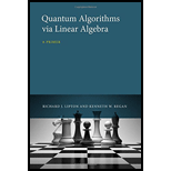 Quantum Algorithms via Linear Algebra - Richard J. Lipton