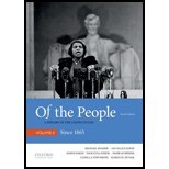 Of the People - Volume II - With Access by McGerr, Lewis, Oakes, Cullather, Summers, Townsend, Dunak and Boydston - ISBN 9780190910211