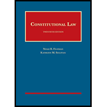 Constitutional Law by Kathleen M. Sullivan and Noah R. Feldman - ISBN 9781683287872