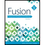 Fusion Integrated Reading and Writing Book 2 Looseleaf 3RD 19 Edition, by Dave Kemper - ISBN 9780357091180