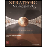 Strategic Management Custom 4TH 19 Edition, by Frank T Rothaermel - ISBN 9781260779646