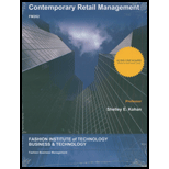 Contemporary Retail Management Custom 20 Edition, by Kohan - ISBN 9781307299151