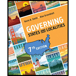 Governing States and Localities 7TH 20 Edition, by Kevin B Smith and Alan H Greenblatt - ISBN 9781544325422