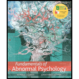 Fundamentals of Abnormal Psychology Looseleaf 9TH 19 Edition, by Ronald J Comer and Jonathan S Comer - ISBN 9781319172527