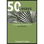 50 essays a portable anthology 6th edition