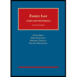 Family Law Cases and Materials   Text Only 7TH 19 Edition, by Judith Areen and Marc Spindelman - ISBN 9781609304102