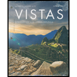 Vistas Introduccion a lengua espanola   Volume 2 Looseleaf   With Access 6TH 20 Edition, by Jose A Blanco - ISBN 9781543306811