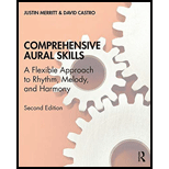 Comprehensive Aural Skills 2ND 20 Edition, by Justin Merritt and David Castro - ISBN 9780367225940