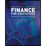 Finance for Executives 6TH 19 Edition, by Gabriel Hawawini and Claude Viallet - ISBN 9781473749245