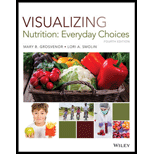 Visualizing Nutrition   WileyPlus and Box 4TH 18 Edition, by Mary B Grosvenor and Lori A Smolin - ISBN 9781119496182