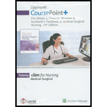 Brunner and Suddarths Textbook of Med   Coursepoint 14TH 18 Edition, by Hinkle - ISBN 9781496379115