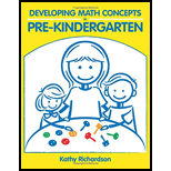 Developing Math Concepts in Pre-Kindergarten - Kathy Richardson, Lucinda O'Neill and Linda Starr