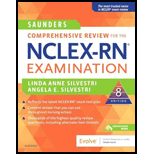 Saunders Comprehensive Review for the NCLEX RN Examination   With Access 8TH 20 Edition, by Linda Anne Silvestri - ISBN 9780323358415