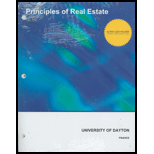 Principles of Real Estate (Looseleaf) (Custom) by Univ. Dayton - ISBN 9781307171983