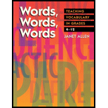 Words, Words, Words - Janet Allen