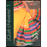 Que Chevere 1   Text Only 2ND 20 Edition, by Bonilla - ISBN 9781533838865