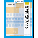 Illustrated Microsoft Office 365 and Office 2019 Introductory Looseleaf 20 Edition, by Carol M Cram David W Beskeen Jennifer Duffy and Lisa Friedrichsen - ISBN 9780357119709
