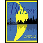 Algebra and Trigonometry (NASTA Edition) - Robert F. Blitzer