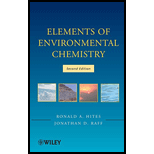 Elements of Environmental Chemistry - Ronald A. Hites and Jonathan D. Raff