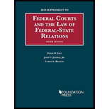 Federal Courts and the Law of Federal-State Relations, 2019 Supplement by Peter Low, Jeffries John and Curtis Bradley - ISBN 9781642429473