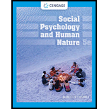 Social Psychology and Human Nature 5TH 21 Edition, by Roy F Baumeister and Brad J Bushman - ISBN 9780357122914
