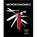 Microeconomics 3RD 20 Edition, by Austan Goolsbee Steven Levitt and Chad Syverson - ISBN 9781319105563