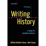 Writing History: A Guide for Canadian Students, Canadian Edition
