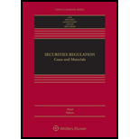 Securities Regulation: Cases and Materials by James D. Cox, Robert W. Hillman and Donald C. Langevoort - ISBN 9781543810646