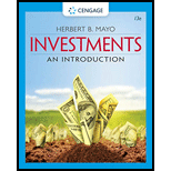 Investments 13TH 21 Edition, by Herbert B Mayo - ISBN 9780357127957