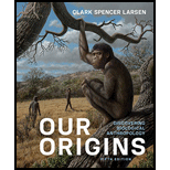 Our Origins Looseleaf   With Access 5TH 20 Edition, by Clark Spencer Larsen - ISBN 9780393697162
