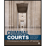 Criminal Courts: A Contemporary Perspective by Craig Hemmens, David C. Brody and Cassia Spohn - ISBN 9781544338934