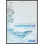 Introduction To Bioinformatics 5th Edition (9780198794141) - Textbooks.com