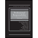 Professional Responsibility   With Access 4TH 20 Edition, by Renee Knake Jefferson - ISBN 9781642422856
