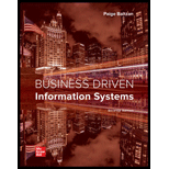 Business Driven Information Systems Looseleaf   With Connect 7TH 21 Edition, by Paige Baltzan and Amy Phillips - ISBN 9781264091379