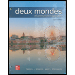 Deux Mondes Looseleaf   With Connect Access 8TH 21 Edition, by Terrell - ISBN 9781264086061