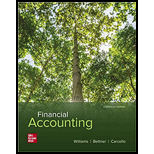Financial Accounting Looseleaf   With Connect 18TH 21 Edition, by Jan Williams Mark Bettner and Joseph Carcello - ISBN 9781264094295