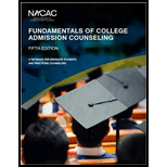 Fundamentals of College Admission Counseling 5TH 19 Edition, by NACAC - ISBN 9780986286315