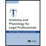 Anatomy and Physiology for Legal Professionals 19 Edition, by Hodge - ISBN 9781578042487