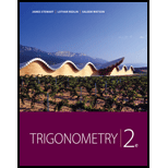 Trigonometry Looseleaf   With Access 2ND 13 Edition, by James Stewart Lothar Redlin and Saleem Watson - ISBN 9780357013564
