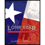 Lone Star Politics PRELIM ED 2ND 20 Edition, by LOVELL - ISBN 9781516583768