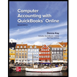Computer Accounting with QuickBooks Online   With Access Looseleaf 2ND 21 Edition, by Donna Kay - ISBN 9781264163359