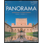 Panorama Introduccion a La Lengua Espanola Volume 2 Looseleaf   Text Only 6TH 21 Edition, by Jose A Blanco - ISBN 9781543312690