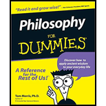 Philosophy for Dummies by Tom Morris - ISBN 9780764551536