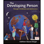 Developing Person Through Childhood and Adolescence Paperback 12TH 21 Edition, by Kathleen Stassen Berger - ISBN 9781319191740