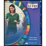 Letrs Volume 2 Units 5 8 3RD 19 Edition, by Moats - ISBN 9781491609644