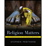 Religion Matters   Text Only 20 Edition, by Stephen R Prothero - ISBN 9780393912852